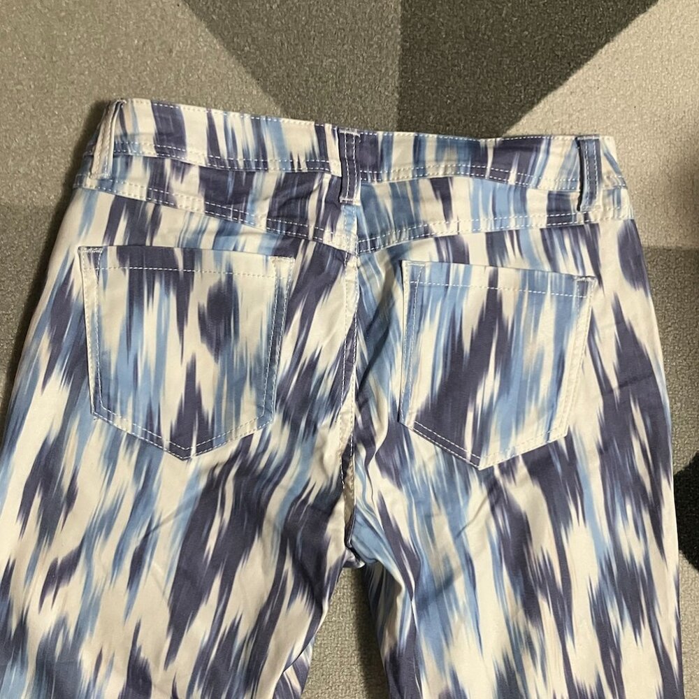 NWT INC International Concepts Tie Dye Streaked Skinny Leg Pants Women's Size 10 - Picture 5 of 8